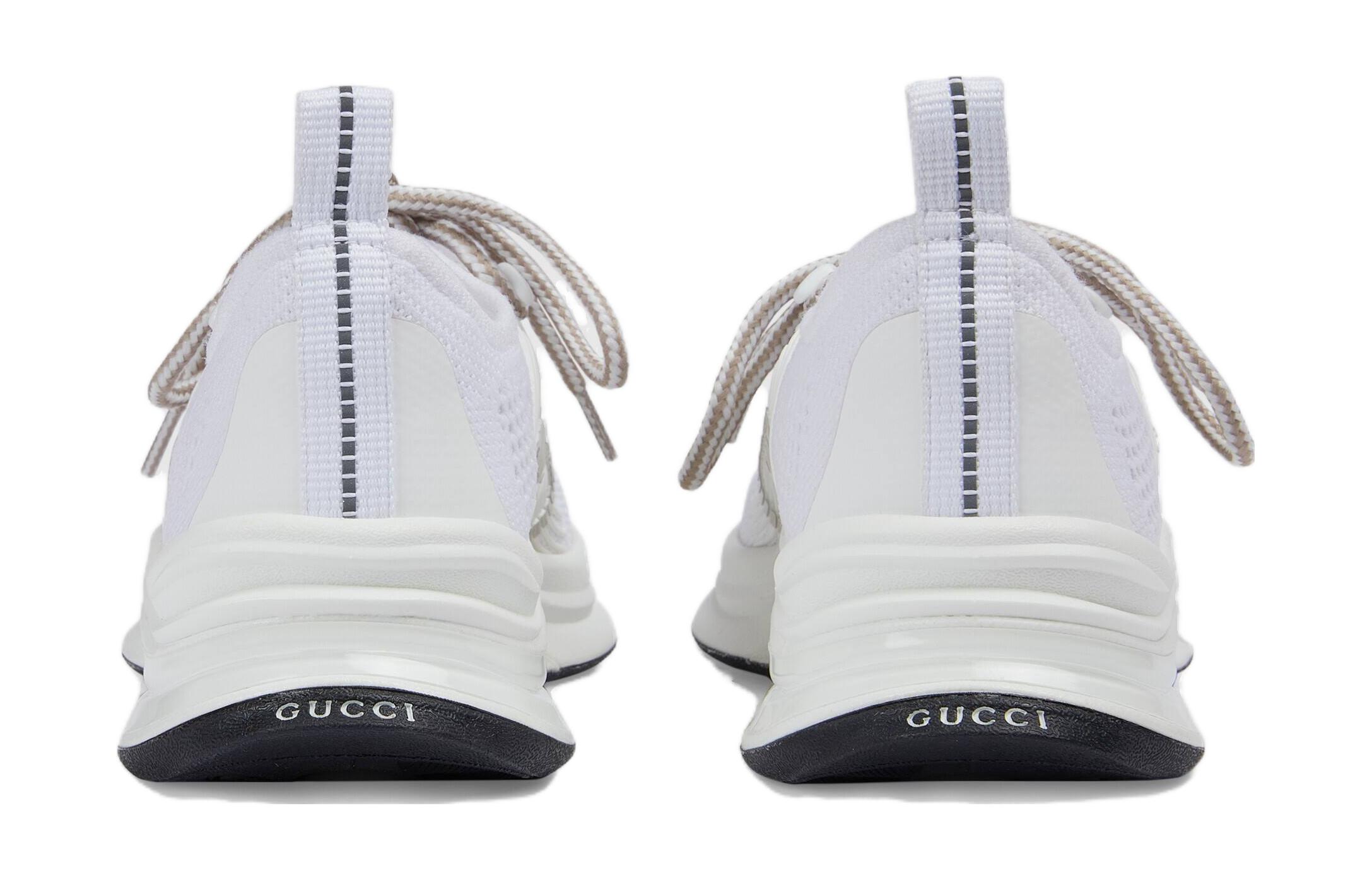 Shop (Preschool) Gucci Low Top Lace-Up 'Grey White' 749238-USM10-8475