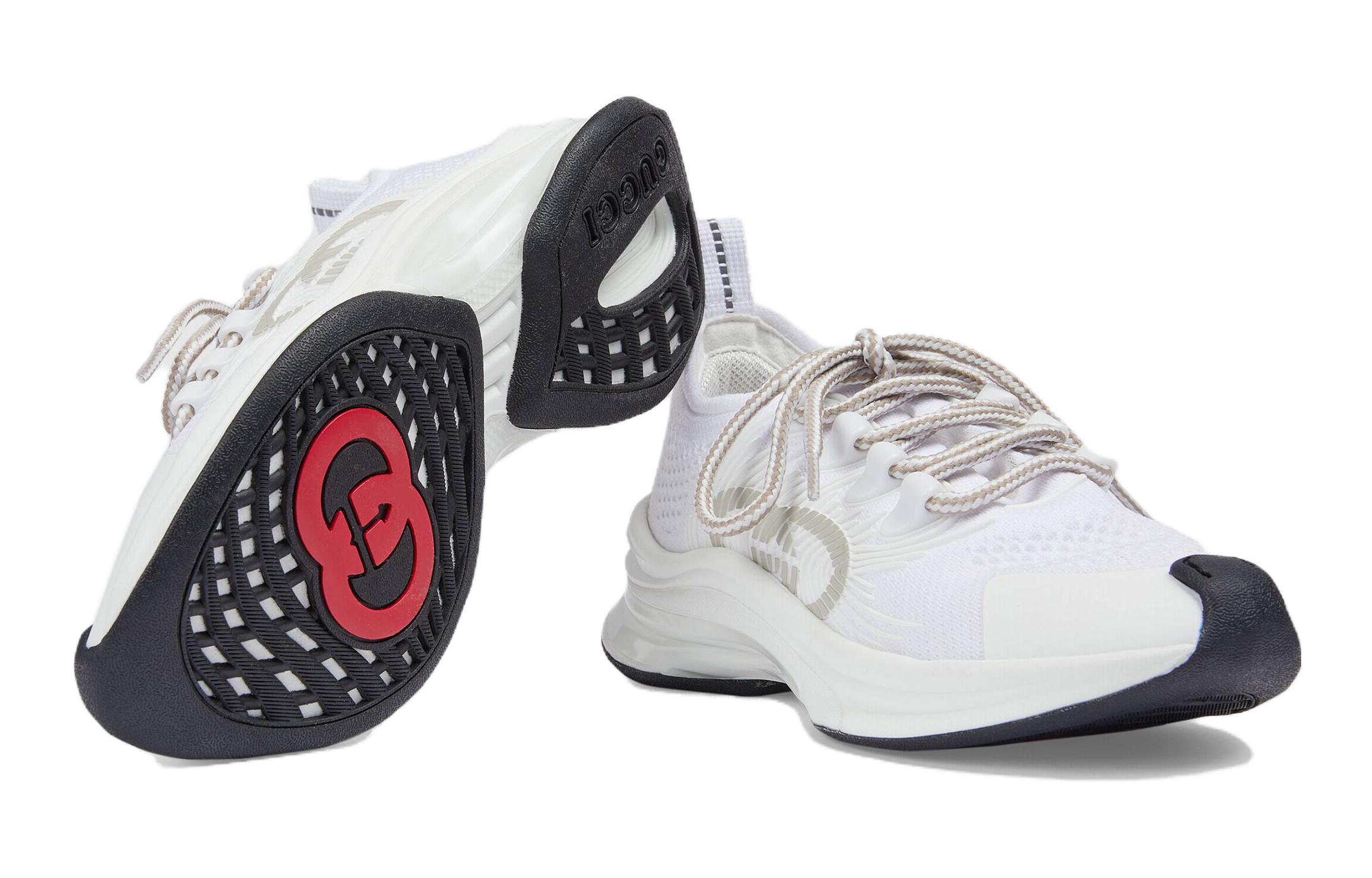 Purchase (Preschool) Gucci Low Top Lace-Up 'Grey White' 749238-USM10-8475