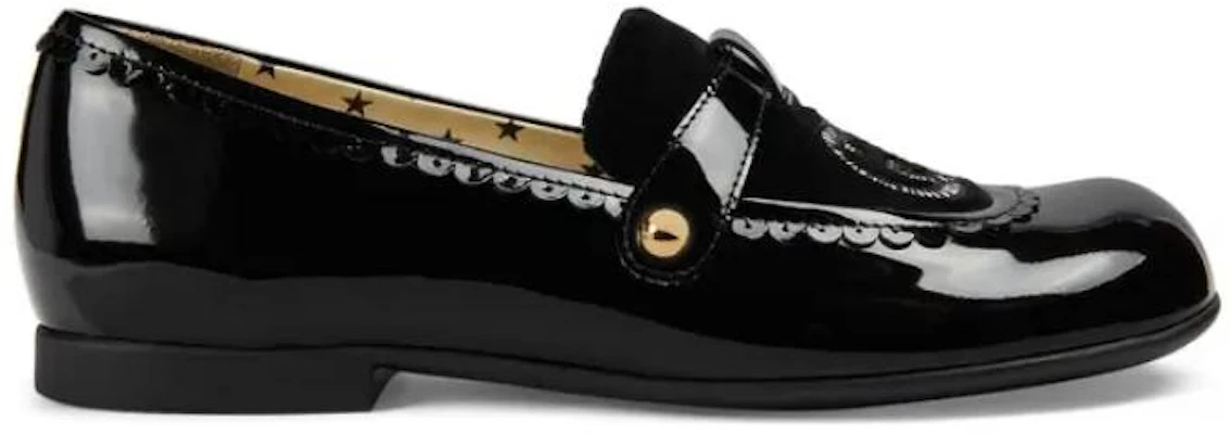 (Preschool) Gucci Low Top Slip-On 'Black Leather' 749233-AACBD-1000 Order (Preschool) Gucci Low Top Slip-On 'Black Leather' 749233-AACBD-1000