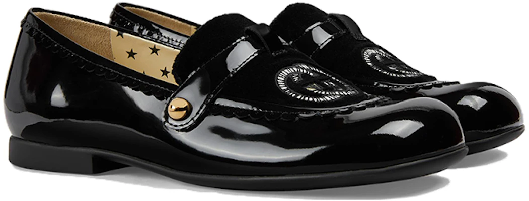 (Preschool) Gucci Low Top Slip-On 'Black Leather' 749233-AACBD-1000 Lookbook (Preschool) Gucci Low Top Slip-On 'Black Leather' 749233-AACBD-1000