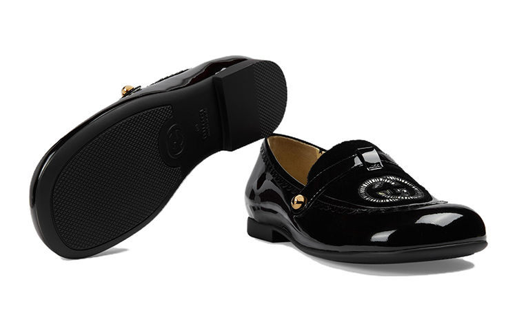 Details for (Preschool) Gucci Low Top Slip-On 'Black Leather' 749233-AACBD-1000