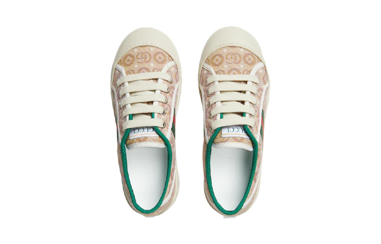 Shop (Preschool) Gucci Low Top Sneaker 'Beige' 682230-U4G50-9573