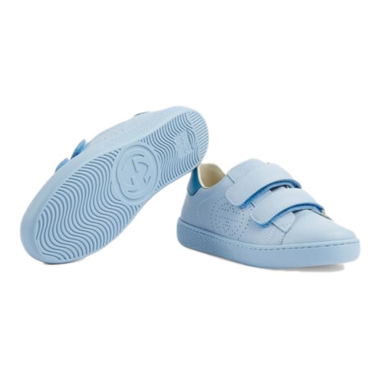 Order (Preschool) Gucci Low Top Sneaker 'Blue Velcro' 630286-BLN70-4960