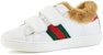 (PS) Gucci Kasut Low Top 'Lapisan Fluffy Putih' 526162-0IIL0-9067