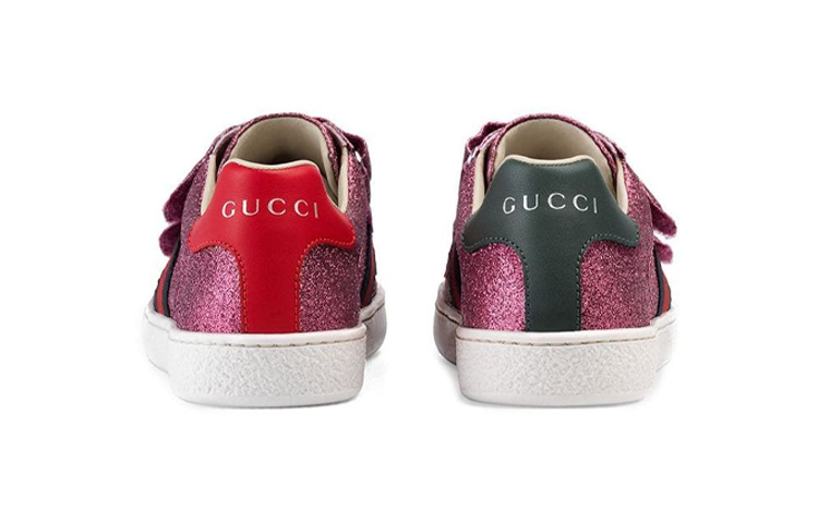 (PS) Gucci Low Top Velcro 'Fashion Pink' 圖 4