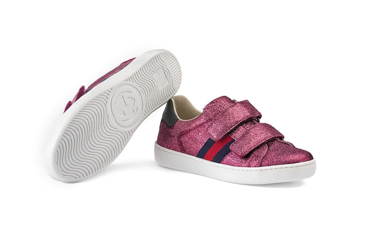 (PS) Gucci Low Top Velcro 'Fashion Pink' 圖 5