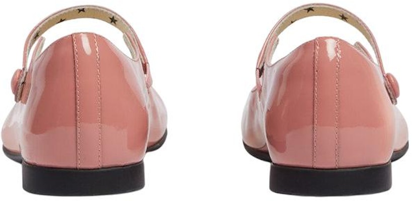 (PS) Gucci Mary Jane 'Pink Patent' Sepatu Wanita Hak Tinggi 714529-AAA23-5749 Lookbook (PS) Gucci Mary Jane 'Pink Patent' Sepatu Wanita Hak Tinggi 714529-AAA23-5749