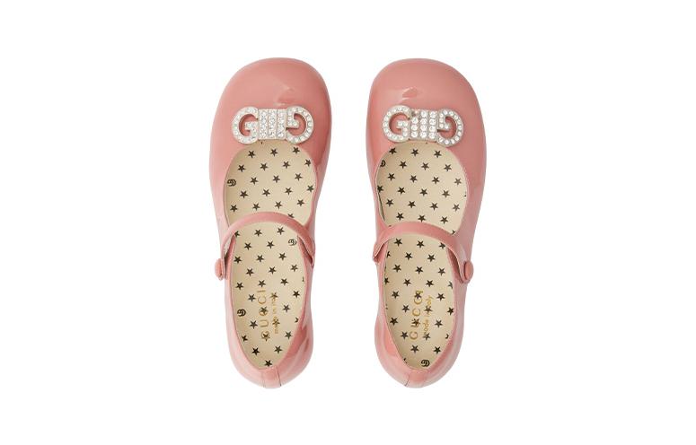 Shop (PS) Gucci Mary Jane 'Charol Rosa' 714529-AAA23-5749