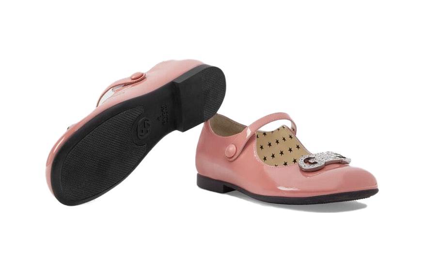 Purchase (PS) Gucci Mary Jane 'Charol Rosa' 714529-AAA23-5749