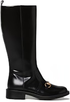 兒童 GUCCI古馳 馬籠扣 保暖 中筒 兒童靴子 黑色 Order 兒童 GUCCI古馳 馬籠扣 保暖 中筒 兒童靴子 黑色