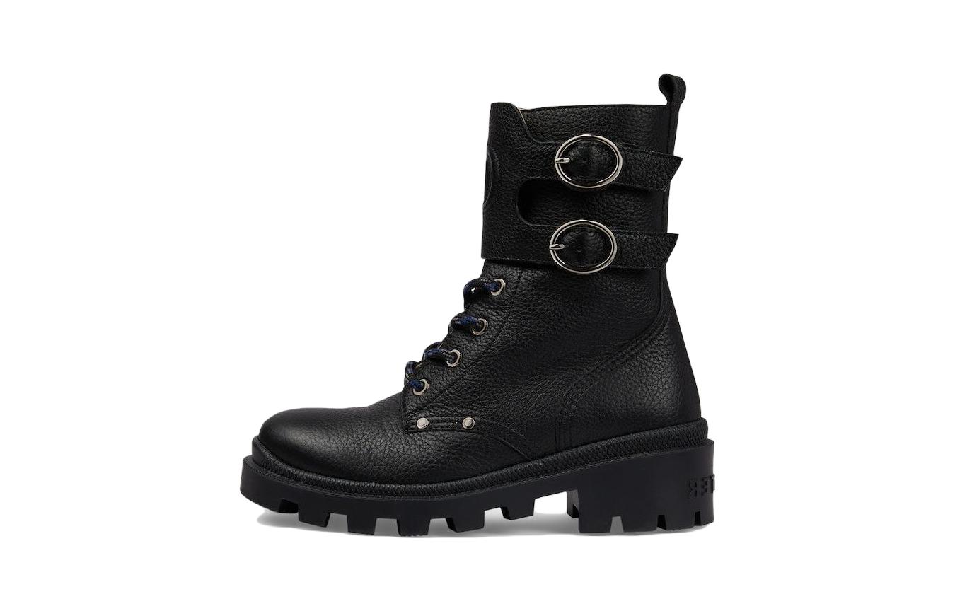 (Preschool) Gucci Mid-Top Boot 'Black Buckle' 749245-BXO00-1000