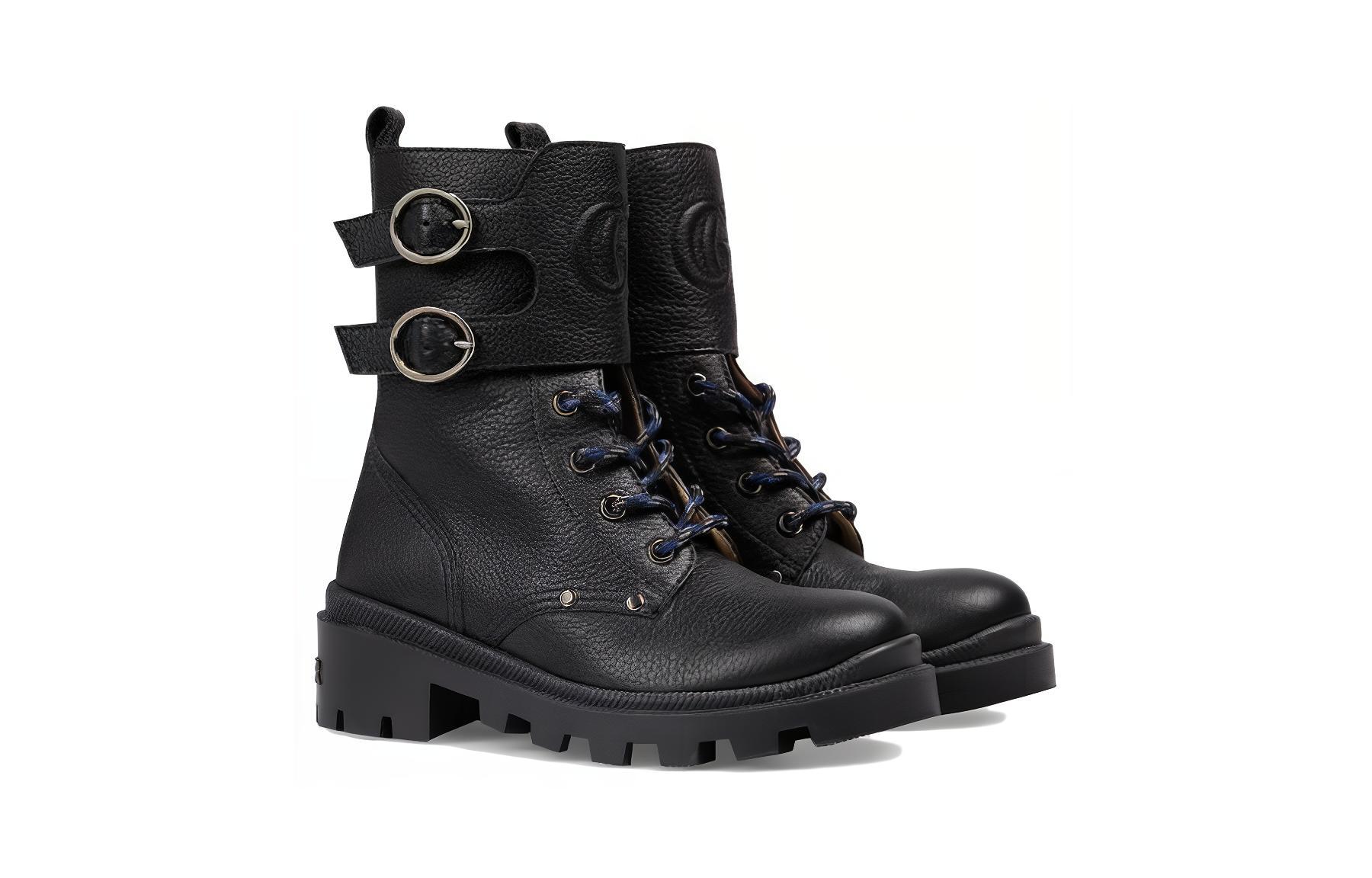 Order (PS) Botte Gucci Mi-Montante ''Boucle Noire'' 749245-BXO00-1000