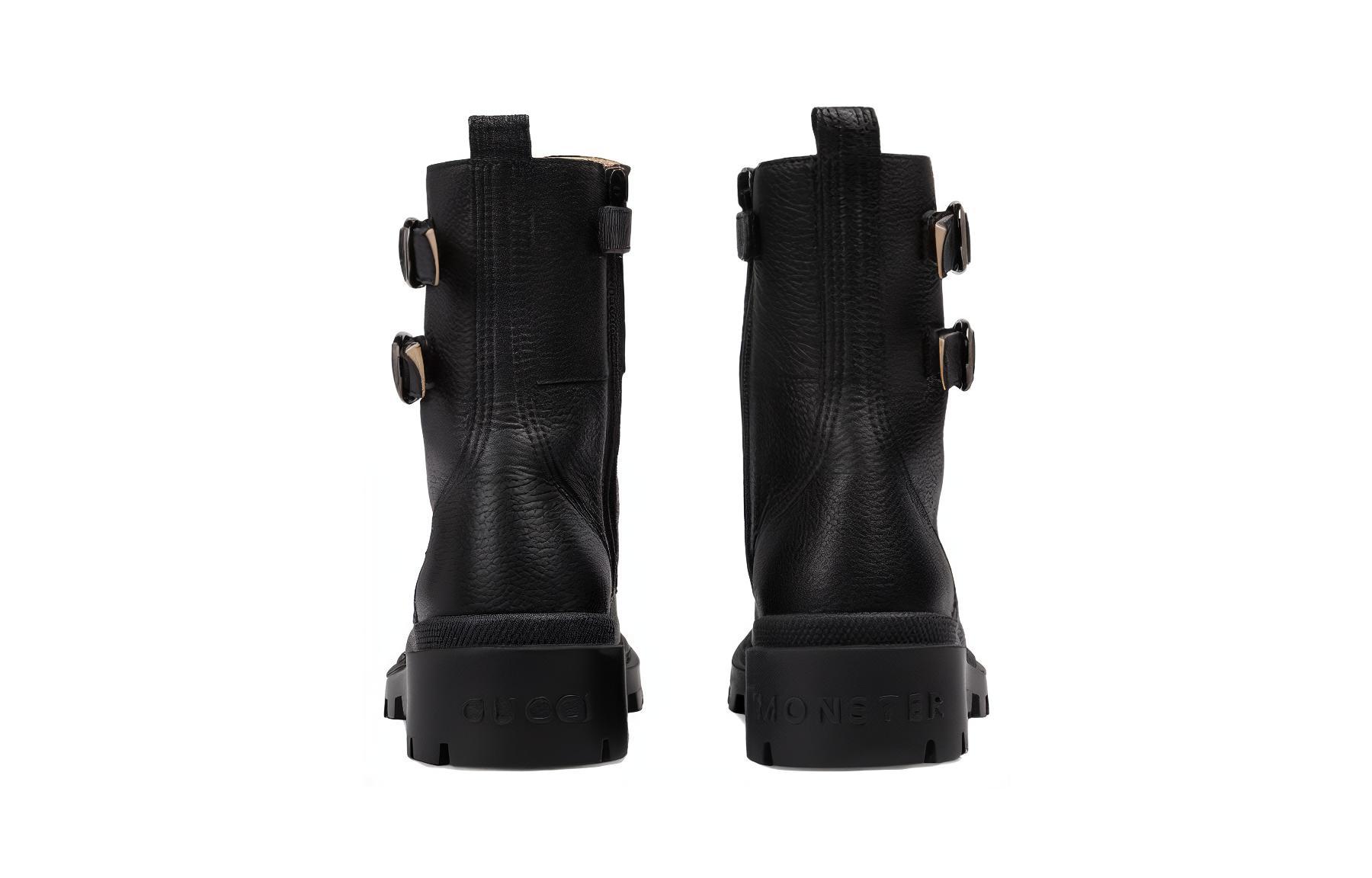 Purchase (PS) Botte Gucci Mi-Montante ''Boucle Noire'' 749245-BXO00-1000