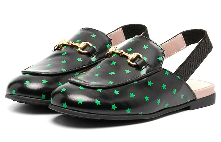 (Preschool) Gucci Open-Toe Mule 'Black' 505028-1PJ10-1090