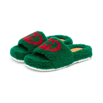(PS) Gucci Open Toe Slide 'Green Fashion'