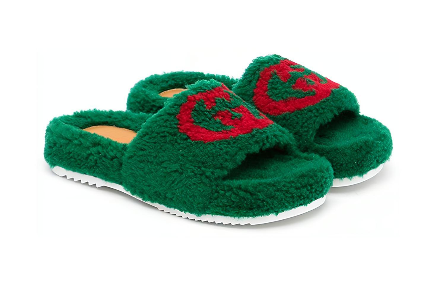 Order (PS) Gucci Sandales Ouvertes ''Mode Verte'' 662186-21G00-3155