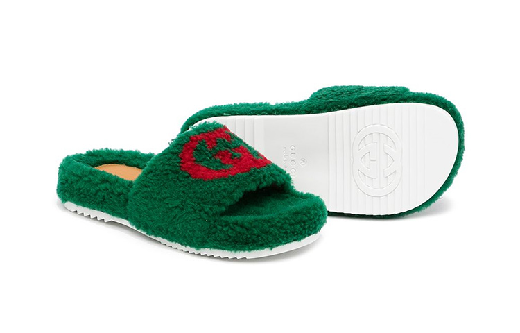 Shop (PS) Gucci Sandales Ouvertes ''Mode Verte'' 662186-21G00-3155