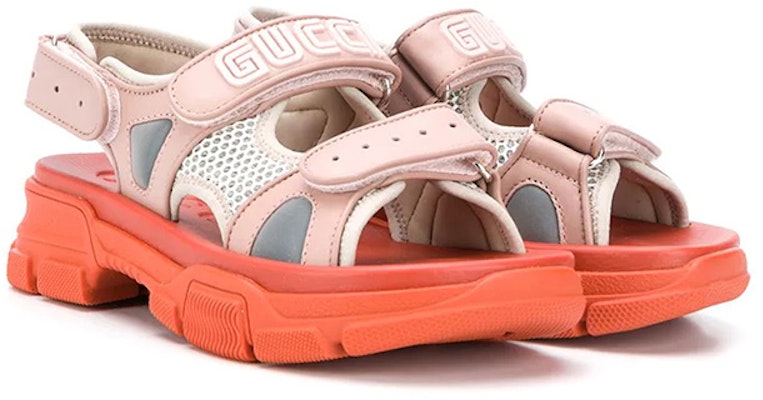 (Preschool) Gucci Open Toe Velcro 'Fashion Pink' 603870-D60K0-6866 Order (Preschool) Gucci Open Toe Velcro 'Fashion Pink' 603870-D60K0-6866
