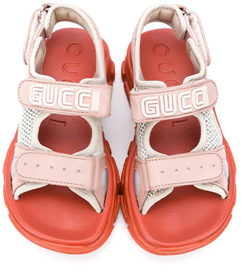 (Preschool) Gucci Open Toe Velcro 'Fashion Pink' 603870-D60K0-6866 Lookbook (Preschool) Gucci Open Toe Velcro 'Fashion Pink' 603870-D60K0-6866