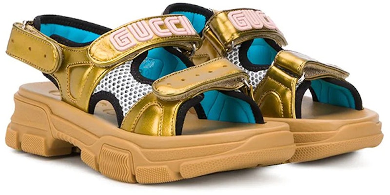 (PS) Sandal Fashion Velcro Terbuka Gucci 'Coklat' 603870-DORG0-8061 Order (PS) Sandal Fashion Velcro Terbuka Gucci 'Coklat' 603870-DORG0-8061
