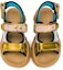 Lookbook (PS) Sandal Fesyen Gucci Open Toe Velcro 'Coklat' 603870-DORG0-8061