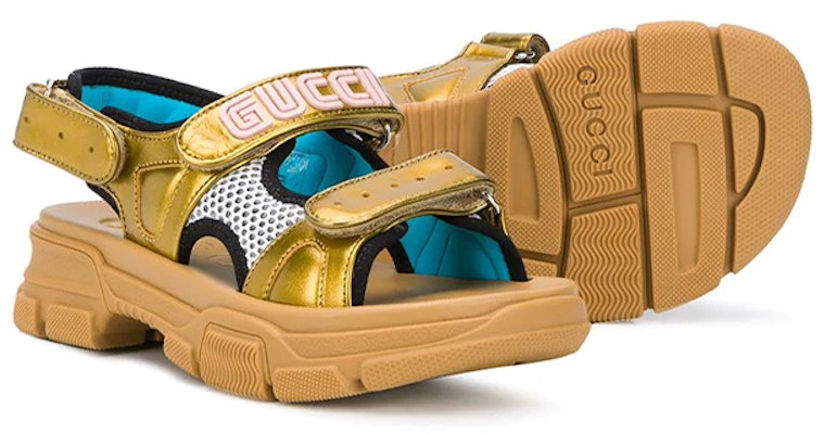 (PS) Sandal Fashion Velcro Terbuka Gucci 'Coklat' 603870-DORG0-8061 Shop (PS) Sandal Fashion Velcro Terbuka Gucci 'Coklat' 603870-DORG0-8061