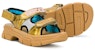 (PS) Sandal Fesyen Gucci Open Toe Velcro 'Coklat' 603870-DORG0-8061