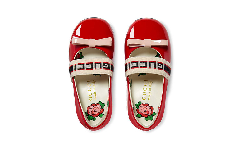 Lookbook (PS) グッチ パテント レッドボウタイ (Gucci Patent Red Bowtie) 552941-0IRA0-6566