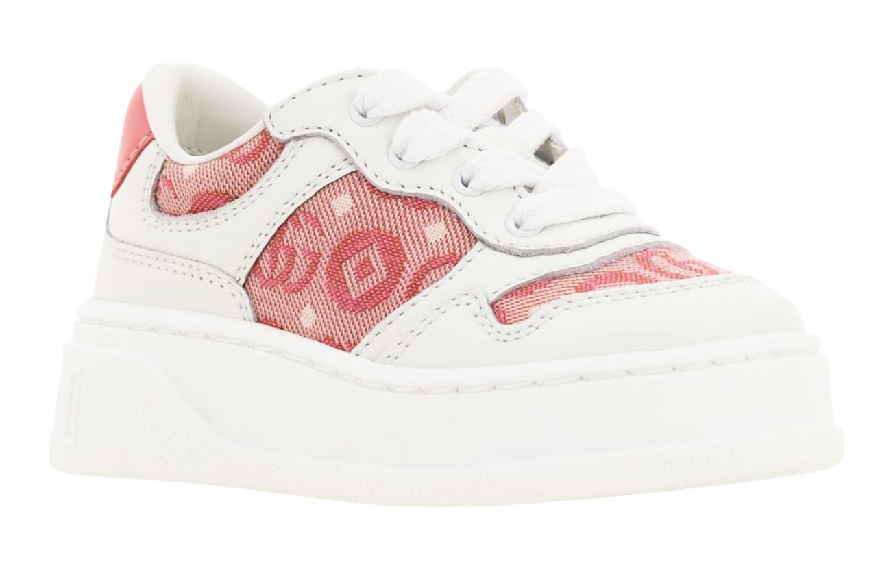 Lookbook (PS) 古驰厚底鞋 '双G 粉白' 755894-AACIH-9081