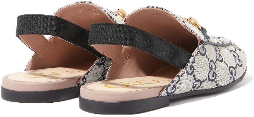 (PS) Gucci Princetown 'Biru Putih Double G Kanvas' 478189-9SF50-9370 Purchase (PS) Gucci Princetown 'Biru Putih Double G Kanvas' 478189-9SF50-9370