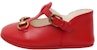 (PS) Loafer Buckle Gucci Hujung Bulat 'Lambskin Merah' 725732-1D700-6537