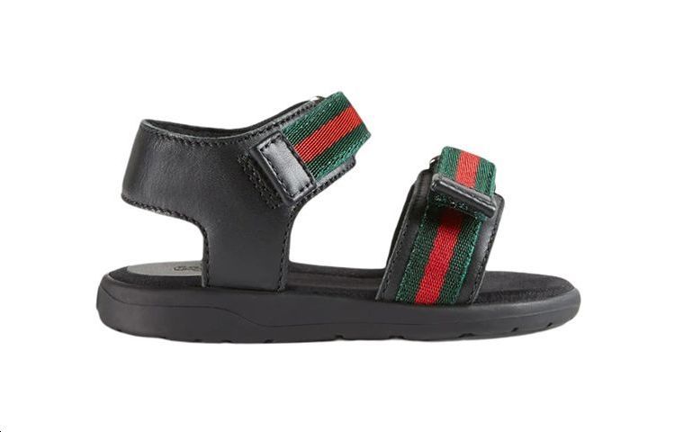 Order (PS) Gucci Sandal Karet GG 'Hitam' 257759-BLN10-1060