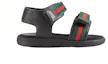 Order (PS) グッチ ラバーGGスライド (ブラック) 257759-BLN10-1060