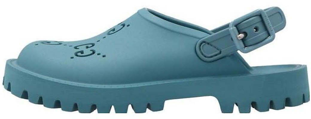 (Preschool) Gucci Rubber GG Slide 'Blue' 702917JFB004933 Buy (Preschool) Gucci Rubber GG Slide 'Blue' 702917JFB004933