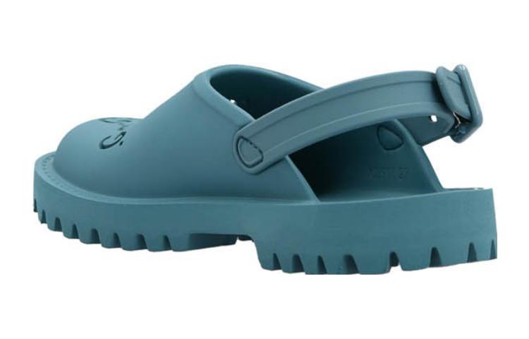 Lookbook (PS) Sandalias Gucci Rubber GG 'Azules' 702917JFB004933