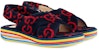 (PS) Gucci Selipar Getah 'Biru Merah' 603868-HMM00-4089