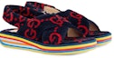 Order (PS) Gucci Selipar Getah 'Biru Merah' 603868-HMM00-4089