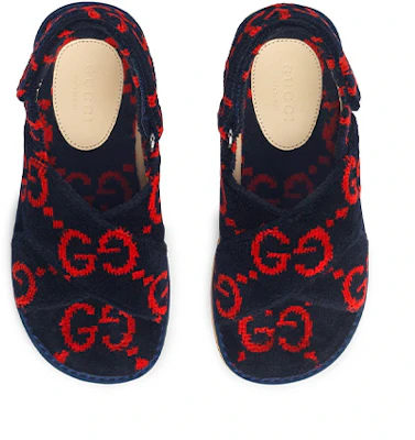 (PS) Claquettes Gucci en Caoutchouc ''Bleu Rouge'' 603868-HMM00-4089 Lookbook (PS) Claquettes Gucci en Caoutchouc ''Bleu Rouge'' 603868-HMM00-4089