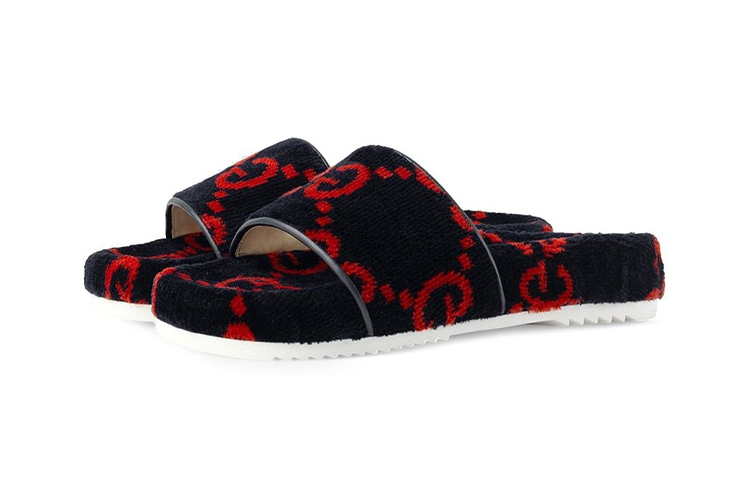 Buy (PS) Gucci 凉鞋 '红黑配色' 603869-HMM60-4090