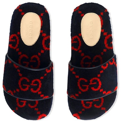 (PS) 구찌 레드 블랙 샌들 (Gucci Red Black Sandal) 603869-HMM60-4090 Lookbook (PS) 구찌 레드 블랙 샌들 (Gucci Red Black Sandal) 603869-HMM60-4090