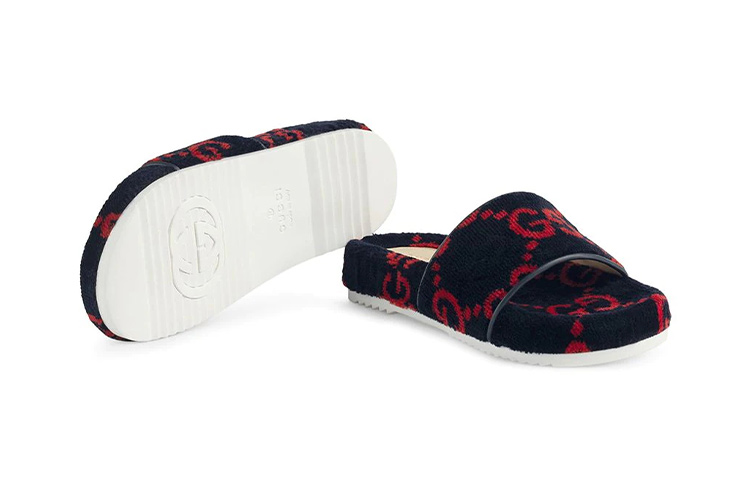 Shop (PS) Gucci 凉鞋 '红黑配色' 603869-HMM60-4090