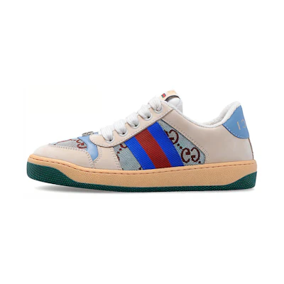 (PS) Gucci Screener 'Enamel GG White Blue Green'