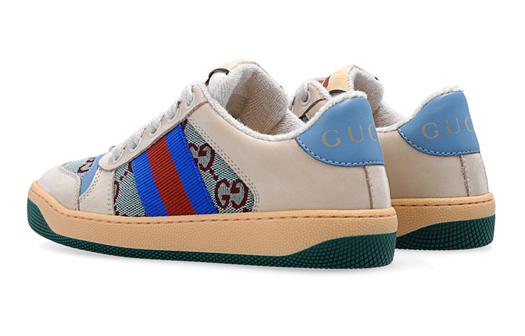 (PS) Gucci Screener 'Enamel GG White Blue Green' 圖 4