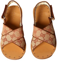 兒童 GUCCI 古馳 平底時尚涼拖 米色 Shop 兒童 GUCCI 古馳 平底時尚涼拖 米色
