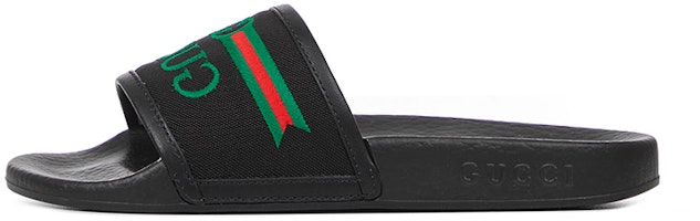 (Preschool) Gucci Slide 'Black Nylon' 629741-HYS20-1000 (Preschool) Gucci Slide 'Black Nylon' 629741-HYS20-1000