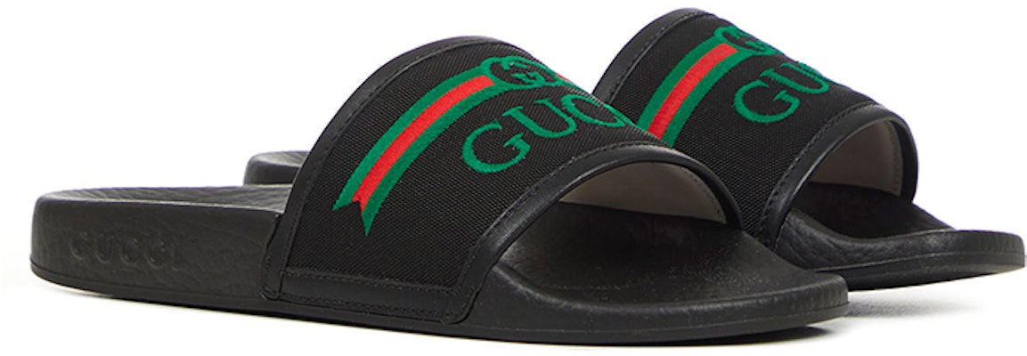 (Preschool) Gucci Slide 'Black Nylon' 629741-HYS20-1000 Order (Preschool) Gucci Slide 'Black Nylon' 629741-HYS20-1000