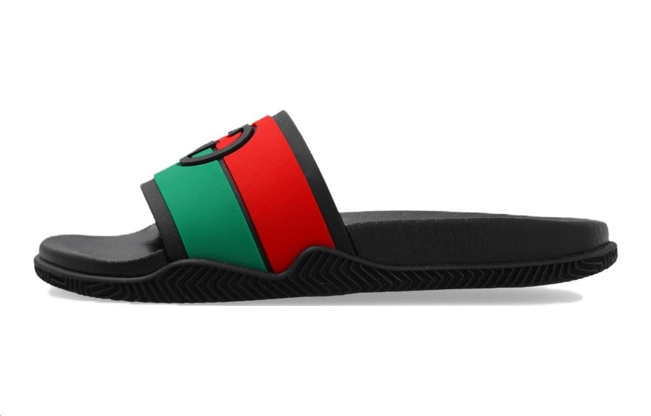 (Preschool) Gucci Slide 'Interlocking G Red Green' 681330-JFA00-8815