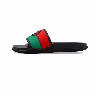 (PS) Gucci Slide 'Interlocking G Red Green'