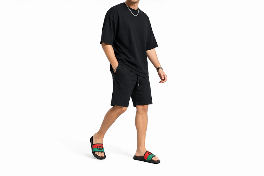 (Preschool) Gucci Slide 'Interlocking G Red Green' 681330-JFA00-8815 Order (Preschool) Gucci Slide 'Interlocking G Red Green' 681330-JFA00-8815