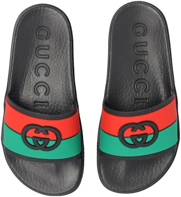 (Preschool) Gucci Slide 'Interlocking G Red Green' 681330-JFA00-8815 Lookbook (Preschool) Gucci Slide 'Interlocking G Red Green' 681330-JFA00-8815